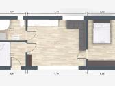 Karkasinis - modulinis 50m2 A klasės namas - nuotraukos Nr. 34