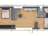 Karkasinis - modulinis 50m2 A klasės namas - nuotraukos Nr. 38