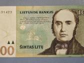 100 litų banknotas