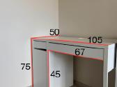 Ikea Micke rašomasis stalas ir kėdė - nuotraukos Nr. 2
