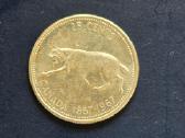 Kanada 1967 25 cents Ag800 Lūšis