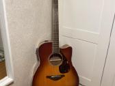 Yamaha Fgx720sca akustinė-elektrinė gitara + kieta - nuotraukos Nr. 2