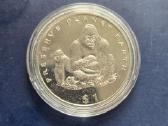 Liberija 1994 1 Dollar Cu-ni Gorilos