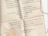 Etas 1940 m. Vokietijos notaro dokumentas (Euskirc