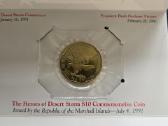 Maršalo salos 1991 10 Dollars Brass - nuotraukos Nr. 4
