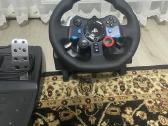 Logitech vairas su pedalais. - nuotraukos Nr. 2