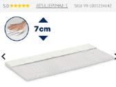Dormeo Renew Natura antčiužinis 7 cm 80x200