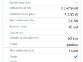 Elektrinis paspirtukas Haltenrs-03 - nuotraukos Nr. 5