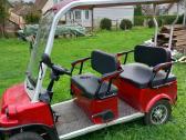 Elektrinis Keturratis Motoroleris Su Stogu - nuotraukos Nr. 5