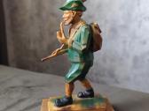 Vintažinė medžiotojo statulėlė - nuotraukos Nr. 7