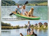 Irklentė Sup lenta 335cm su sėdyne, 3pelekai - nuotraukos Nr. 3