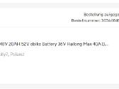 Nauja Chamrider 52v baterija elektriniam dviračiui - nuotraukos Nr. 8