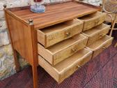 Vintažinė mid century riešutmedžio komoda - nuotraukos Nr. 12
