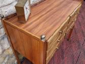 Vintažinė mid century riešutmedžio komoda - nuotraukos Nr. 30