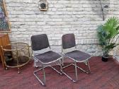 Vintažinės mid century Bauhaus st.konsolinės kėdės - nuotraukos Nr. 27