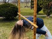 Lauko žaidimų Cornhole,golfo kopėtėlių,jenga nuoma - nuotraukos Nr. 14