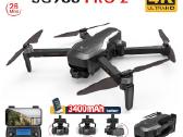 S906 Pro2 dronas su dviejomis kameromis 4k GPS Wif