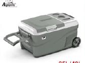 Alpicool 25l/40l nešiojamas dviejų zonų 12v/24v/22