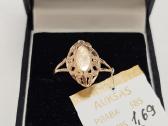Auksinis žiedas - 163 Eur.