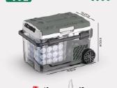 Alpicool Ezgw nešiojamas šaldytuvas 40l/50l/60l 12 - nuotraukos Nr. 2