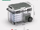 Alpicool Ezgw nešiojamas šaldytuvas 40l/50l/60l 12 - nuotraukos Nr. 3