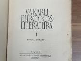 Vakarų Europos literatūra I tomas 1947 - nuotraukos Nr. 2