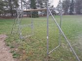 Fasadinių pastolių nuoma - nuotraukos Nr. 2