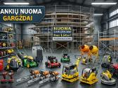 Įrankių Pastolių Priekabų nuoma Gargždai