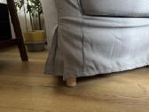 Pilkas Ikea Tullsta fotelis - nuotraukos Nr. 2