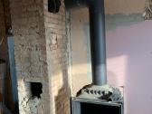 Zidinio kapsule 14 kw . Kaminas