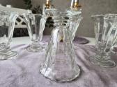Vintažinės taurės, ledaines Tulip Parfait Glasses - nuotraukos Nr. 6