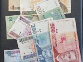 Lietuvisku visu banknotu rinkinys - visi nominalai