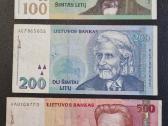 Lietuvisku visu banknotu rinkinys - visi nominalai - nuotraukos Nr. 2