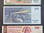Lietuvisku visu banknotu rinkinys - visi nominalai - nuotraukos Nr. 3