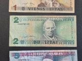Lietuvisku visu banknotu rinkinys - visi nominalai - nuotraukos Nr. 6