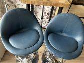 Mėlynos skandinaviškos “Johanson design baro kėdė - nuotraukos Nr. 8