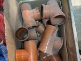 Pvc kanalizacijos vamzdžiai, alkūnės 110 mm