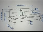 Trivietė sofa - nuotraukos Nr. 7