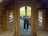 Apvali Lauko pirtis kubilas sauna bačka 3m ilgio - nuotraukos Nr. 8