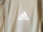 Pilkas Adidas sportinis džemperis su gobtuvu M–l d