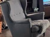 Fotelis Ikea Strandmonfotelis, Nordvalla tamsiai - nuotraukos Nr. 2