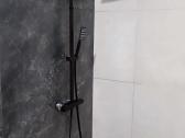 Shower System Auralum Set Black