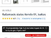 Rašomas stalas - nuotraukos Nr. 7