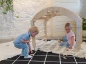 Luula Montessori laipynė, balansavimi laipteliai