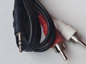 2x Rca to Aux 3.5 mm kabelis - nuotraukos Nr. 2