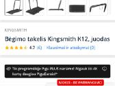 Naujas sulankstomas takelis Xiaomi Walkingpad K12 - nuotraukos Nr. 5
