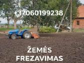 Medžių genėjimas.žemės frezavimas. Klaipedos.r