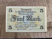 5 mark 1922 Memel Klaipėda - nuotraukos Nr. 2