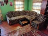 Parduodamas naudotas minkštas kampas-sofa