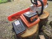 Stihl 220s,2.1kw akumuliatorinis +2baterijos - nuotraukos Nr. 2